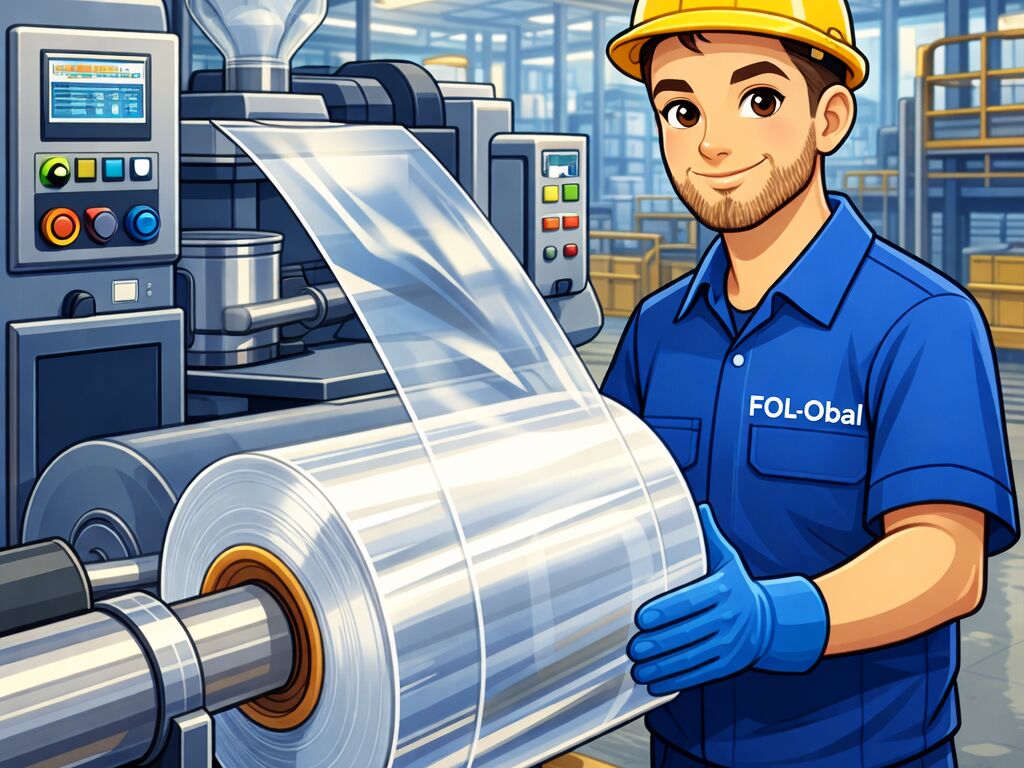 Manipulant extruze - výroba fólií